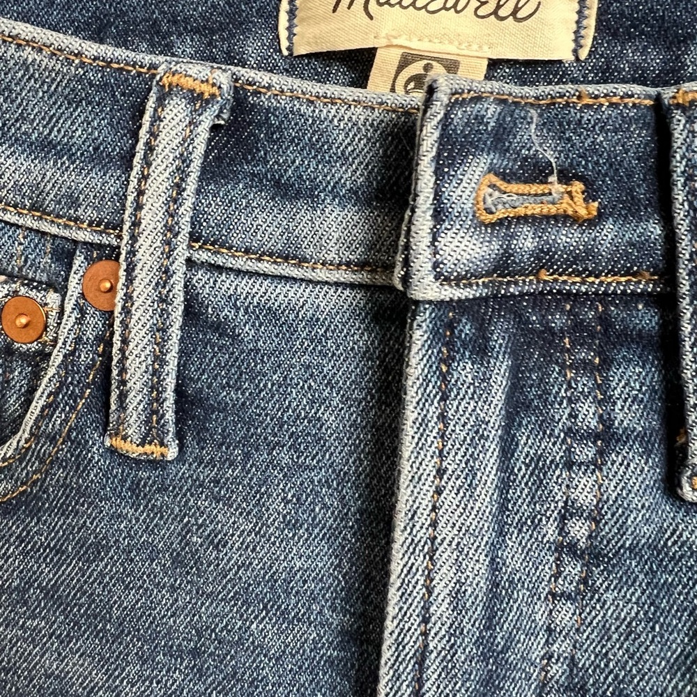 Madewell The Perfect Vintage Jean Straight Leg Size 25T - Picture 7 of 8